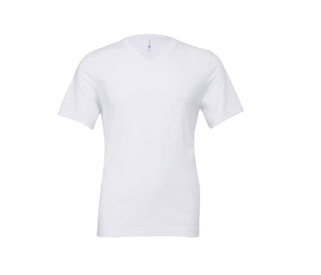 Unisex V-Neck Jersey Tee