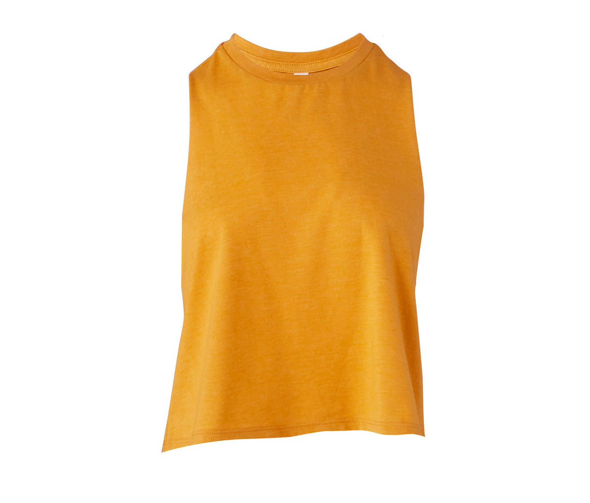 BELLA + CANVAS Women's Racerback Cropped Tank