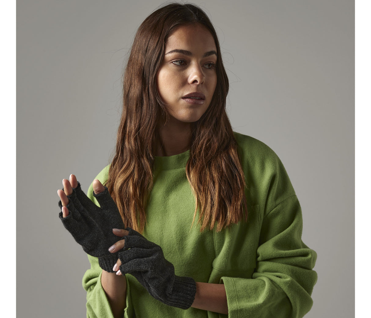 Fingerless gloves