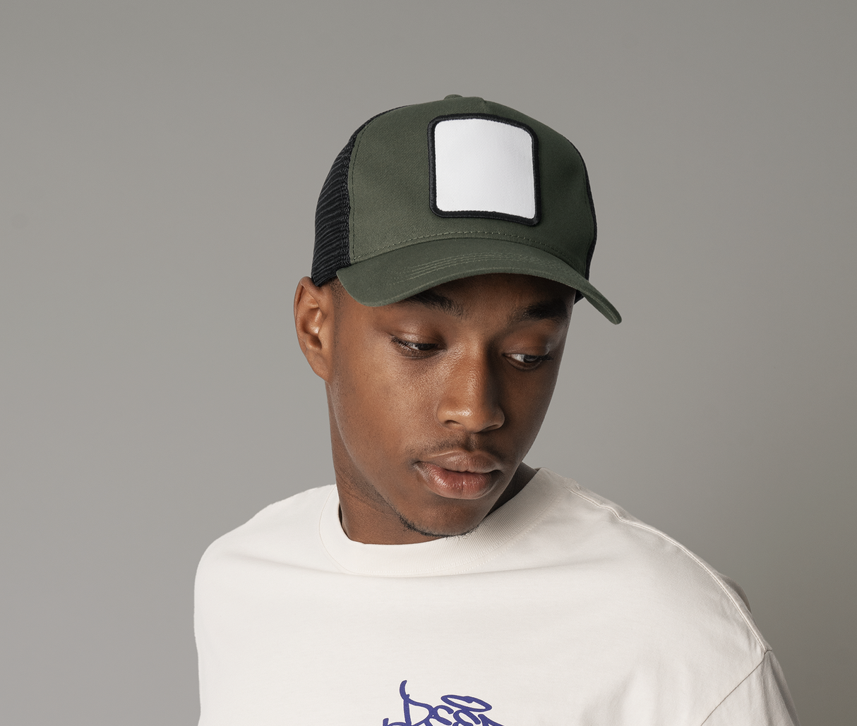APPLIQUE PATCH 5 PANEL TRUCKER