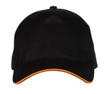 BLACK&MATCH CASQUETTE 5 PANS