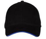 BLACK&MATCH CASQUETTE 6 PANS