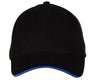 BLACK&MATCH CASQUETTE 6 PANS