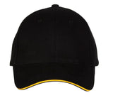 BLACK&MATCH CASQUETTE 6 PANS
