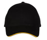 BLACK&MATCH CASQUETTE 6 PANS