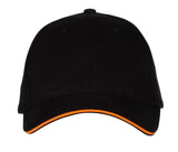 BLACK&MATCH CASQUETTE 6 PANS