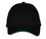 BLACK&MATCH CASQUETTE 6 PANS