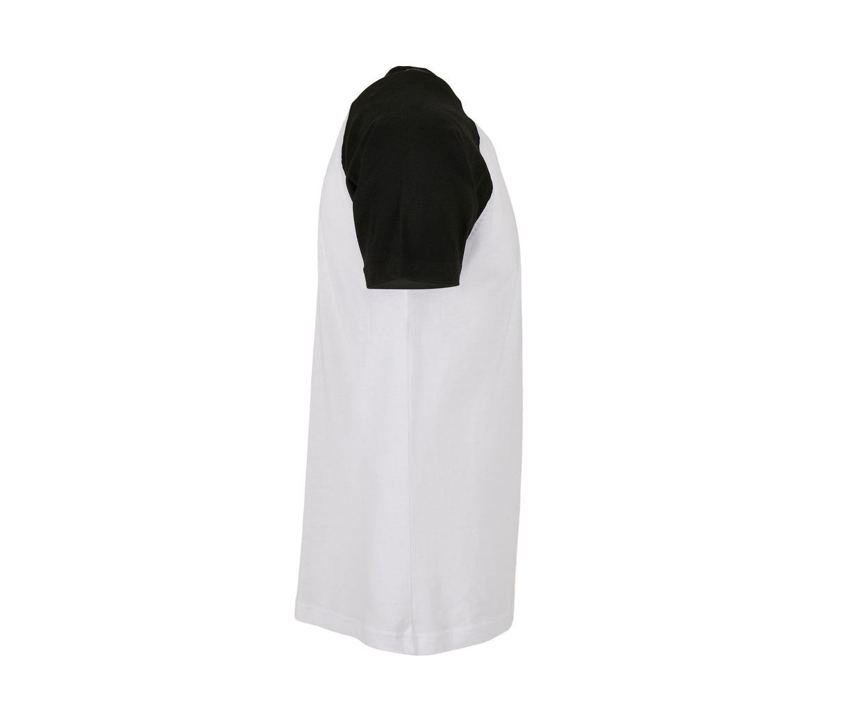 BUILD YOUR BRAND RAGLAN CONTRAST TEE