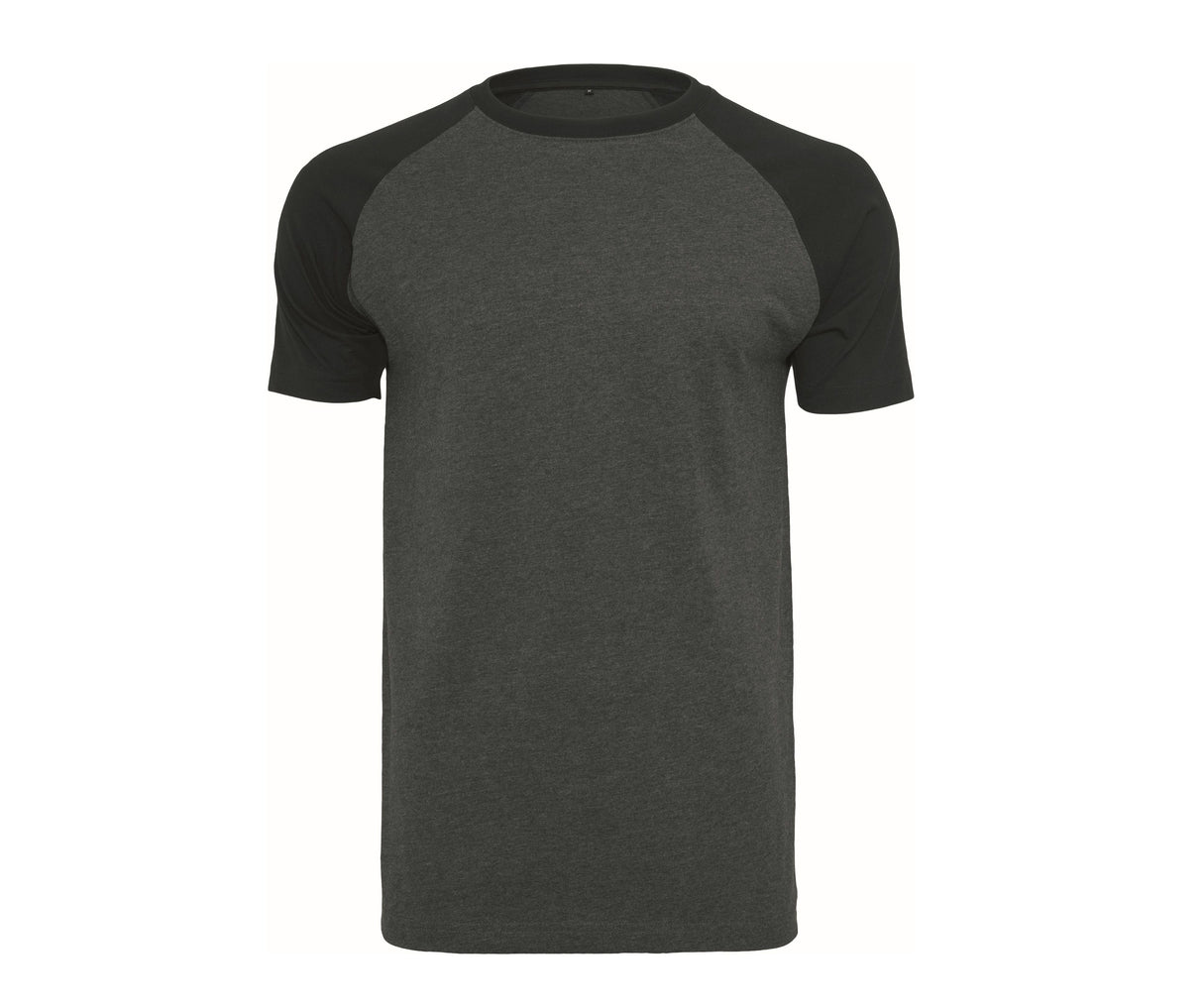 BUILD YOUR BRAND RAGLAN CONTRAST TEE