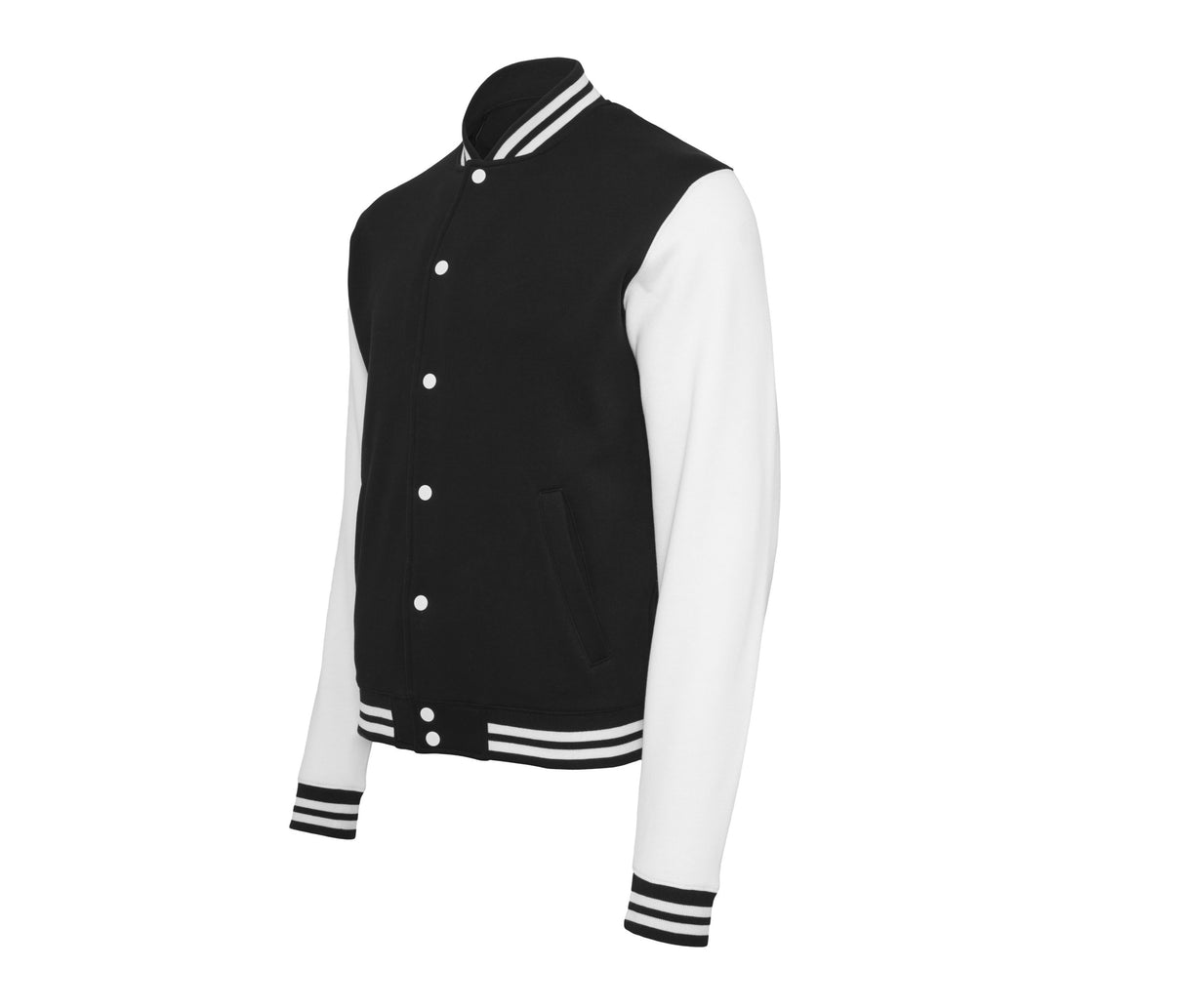 BUILD YOUR BRAND SWEAT COLLEGE JACKET