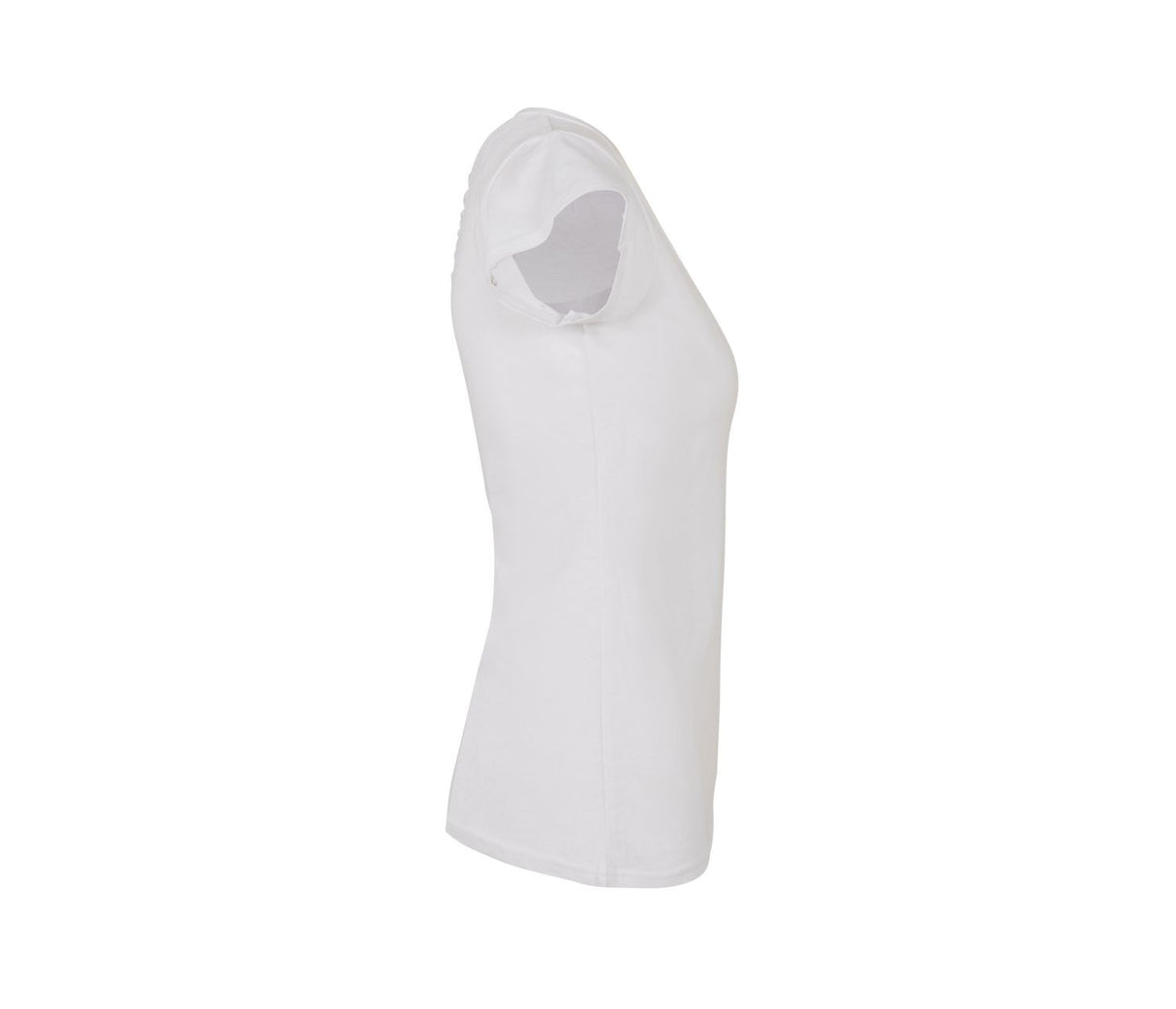 BUILD YOUR BRAND LADIES BACK CUT TEE