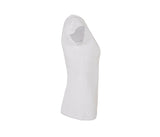 BUILD YOUR BRAND LADIES BACK CUT TEE