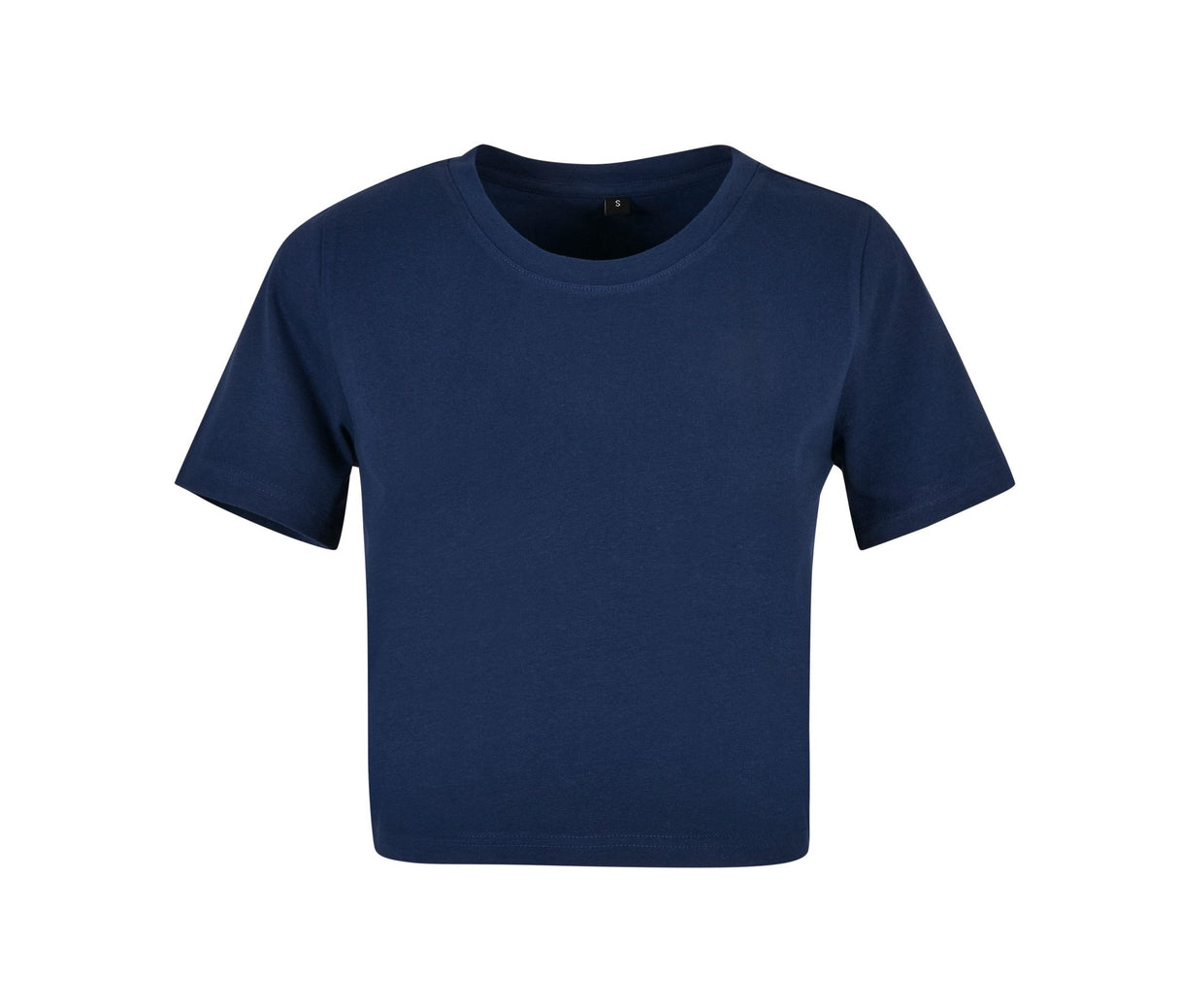 BUILD YOUR BRAND LADIES CROPPED TEE