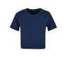 BUILD YOUR BRAND LADIES CROPPED TEE