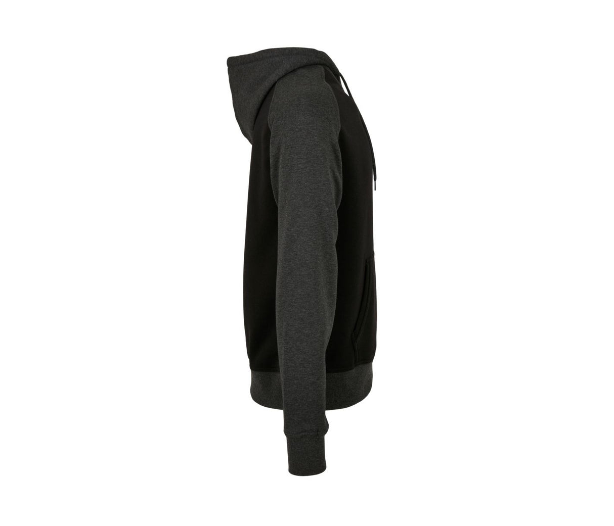 BUILD YOUR BRAND RAGLAN HOODY