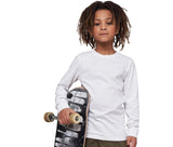 BUILD YOUR BRAND KIDS LONGSLEEVE