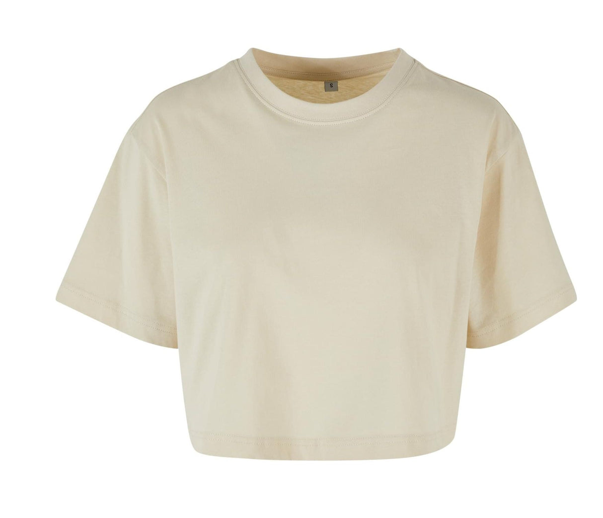 BUILD YOUR BRAND LADIES SHORT OVERSIZED TEE