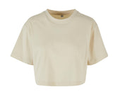 BUILD YOUR BRAND LADIES SHORT OVERSIZED TEE