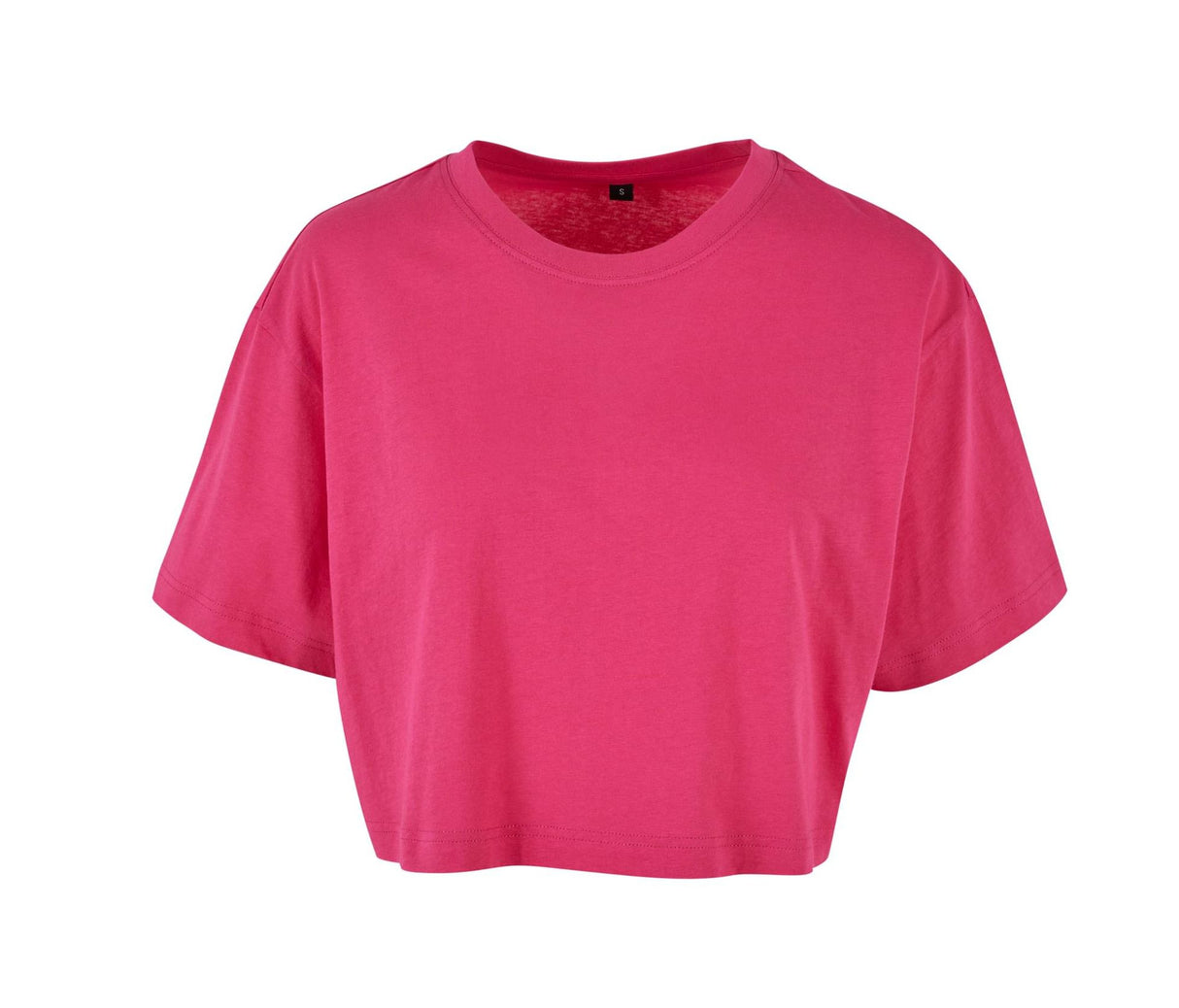 BUILD YOUR BRAND LADIES SHORT OVERSIZED TEE