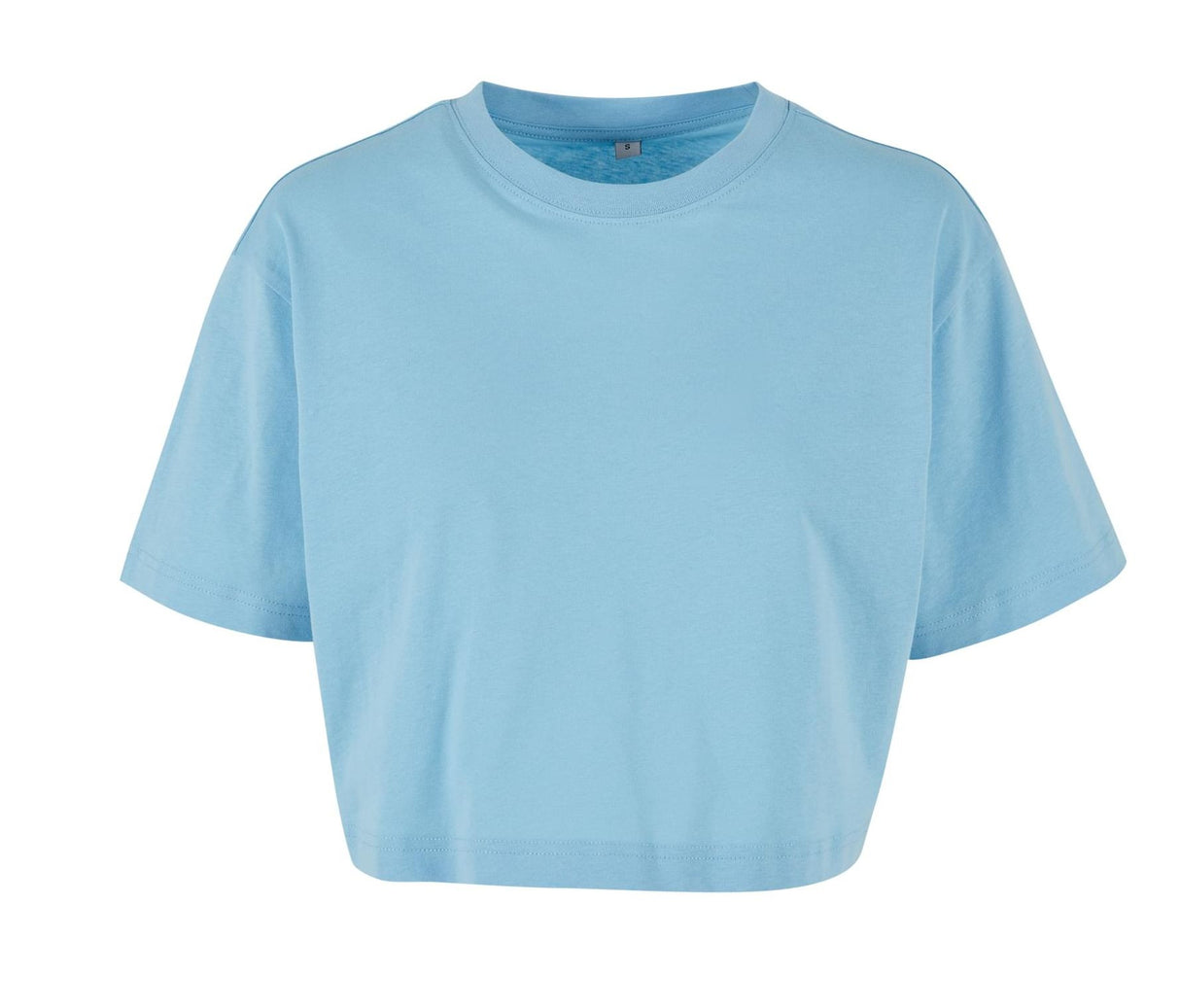 BUILD YOUR BRAND LADIES SHORT OVERSIZED TEE