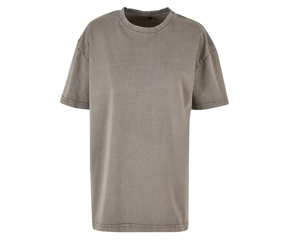 LADIES OVERSIZED ACID WASH TEE
