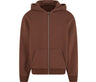 BUILD YOUR BRAND FLUFFY ZIP HOODY