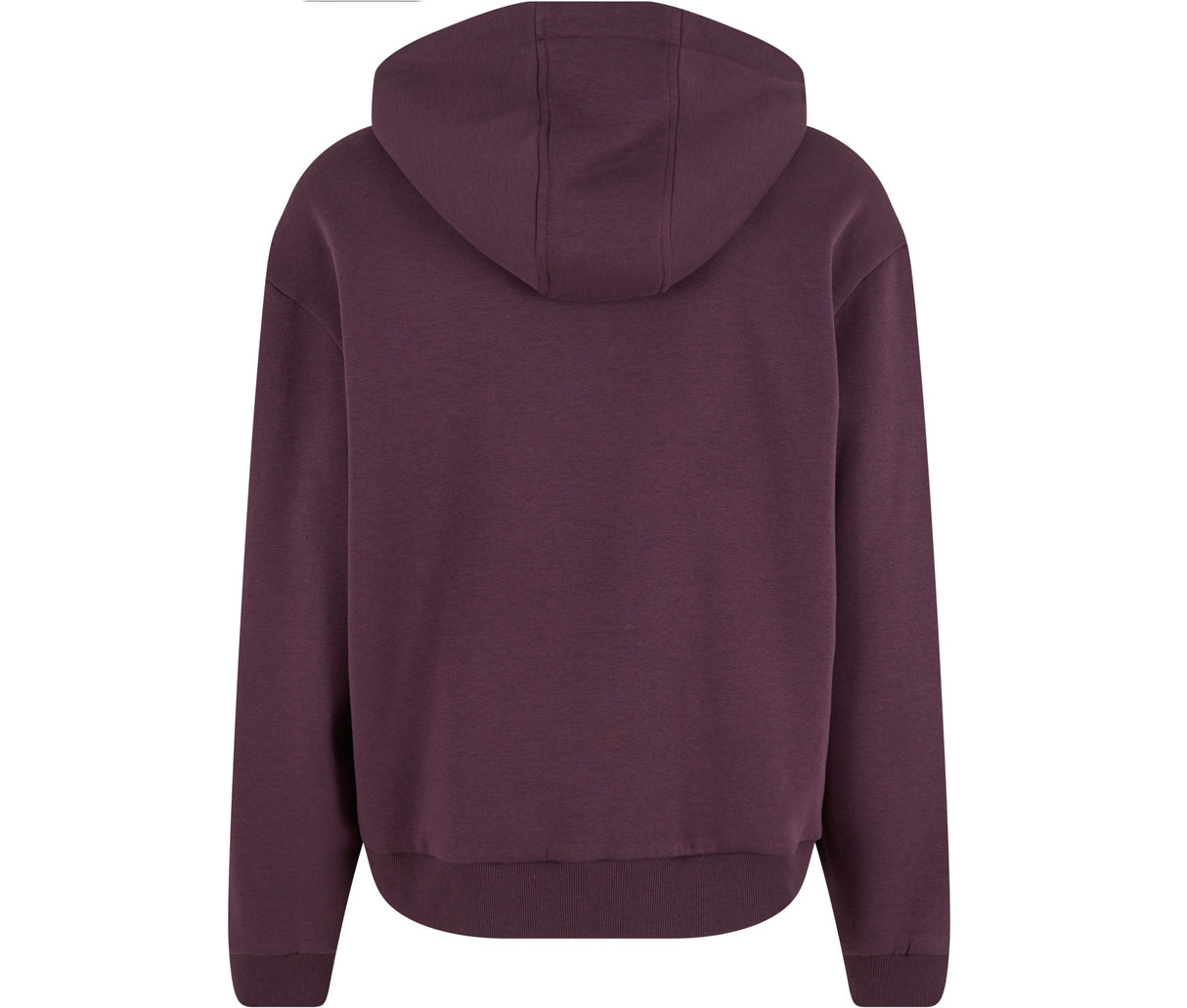 BUILD YOUR BRAND FLUFFY ZIP HOODY