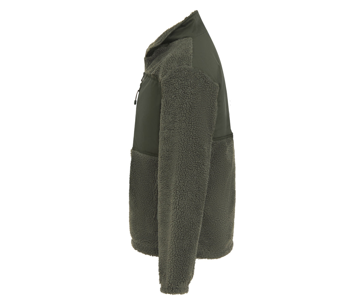 FRONT ROW RECYCLED SHERPA FLEECE