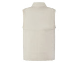 FRONT ROW Recycled Sherpa Gilet