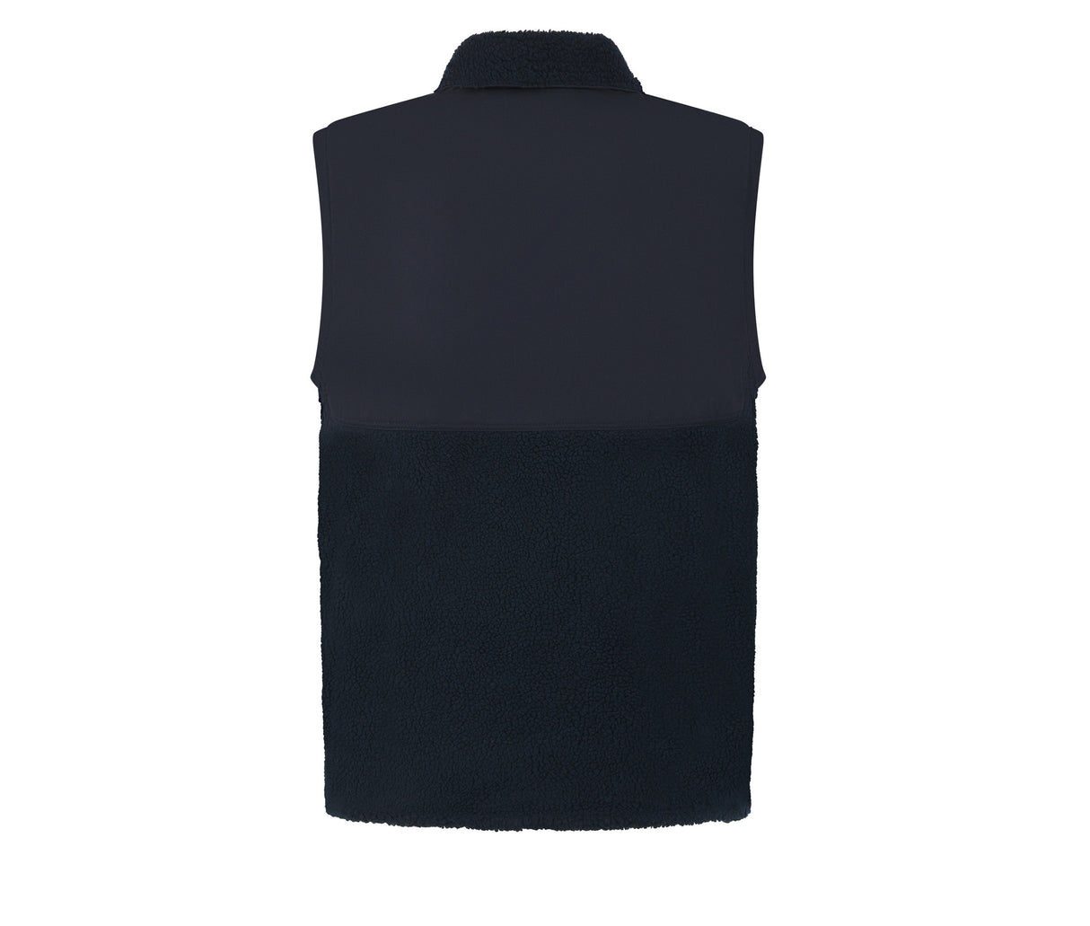 FRONT ROW Recycled Sherpa Gilet