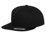 FLEXFIT 5-PANEL COTTON SNAPBACK CAP