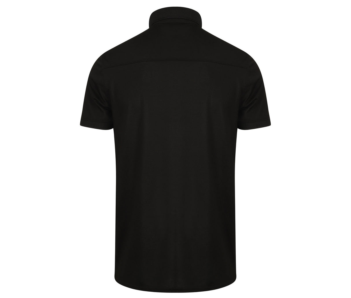HENBURY MEN’S STRETCH POLYESTER POLO SHIRT
