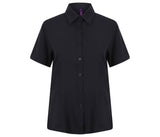HENBURY LADIES' COOL MAX, S/S SHIRT
