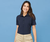 HENBURY LADIES' COOL MAX, S/S SHIRT