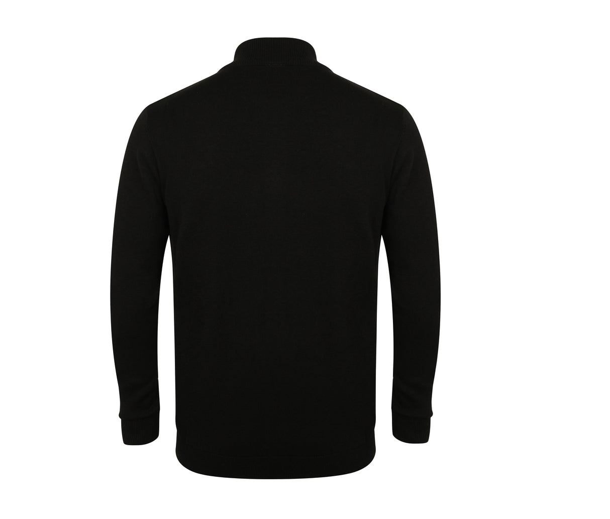 HENBURY UNISEX KNITTED BOMBER JACKET