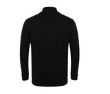 HENBURY UNISEX KNITTED BOMBER JACKET