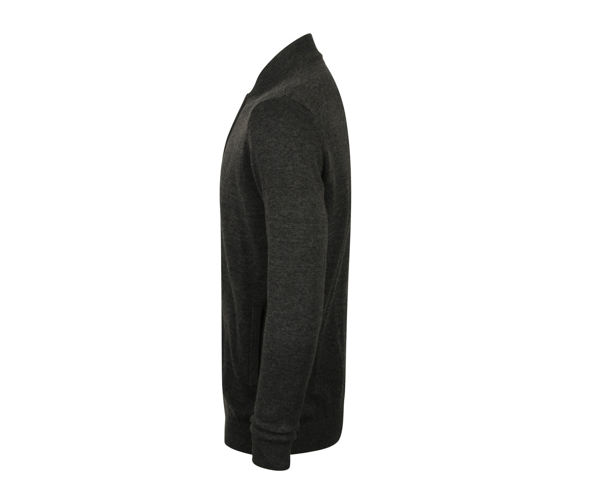 HENBURY UNISEX KNITTED BOMBER JACKET