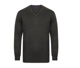 HENBURY MEN'S V-NECK JUMPER