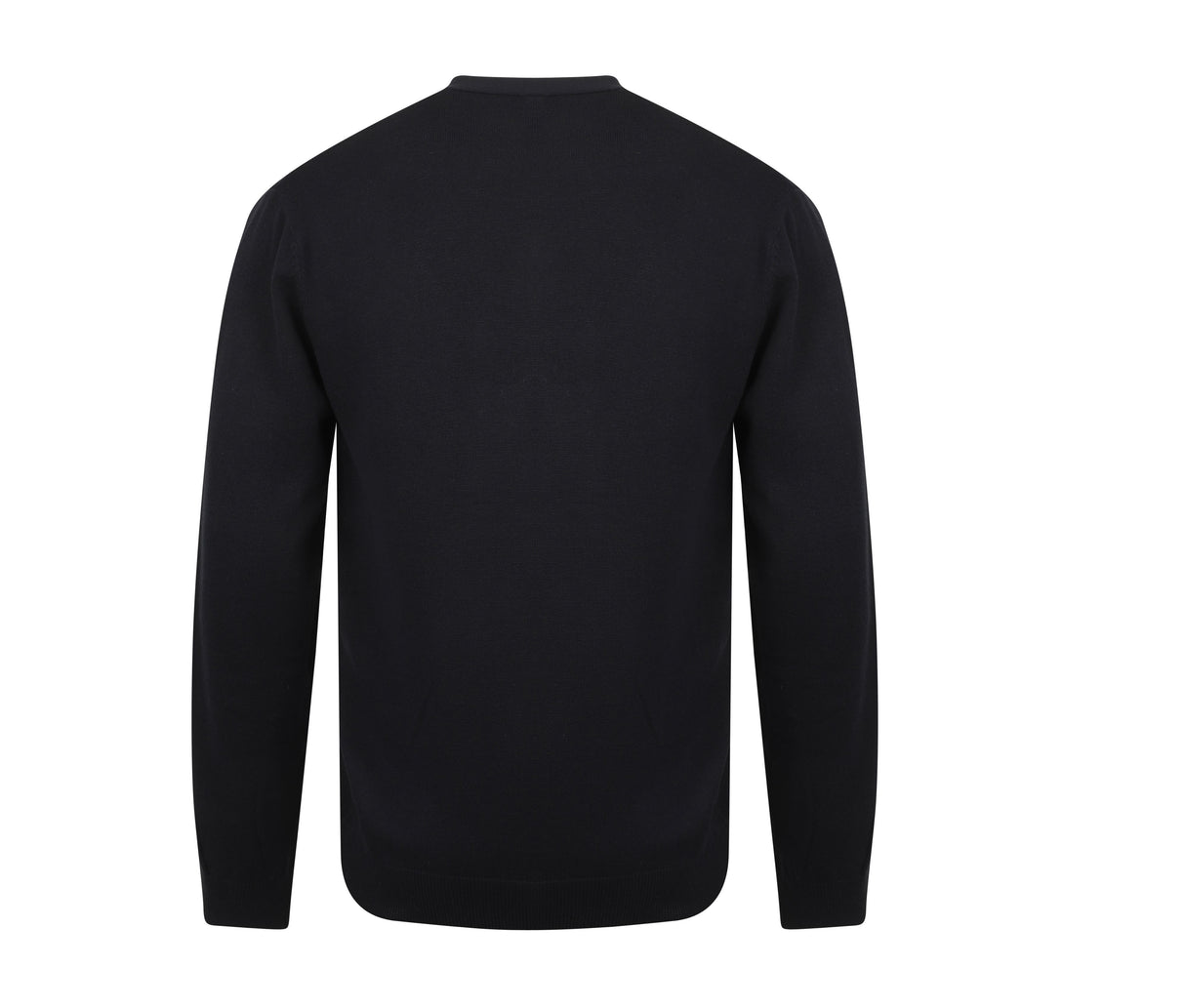 HENBURY MEN'S V BUTTON CARDIGAN