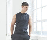 JUST COOL URBAN SLEEVELESS MUSCLE HOODIE