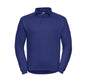 RUSSELL HEAVY DUTY WORKWEAR COLLAR SWEATSHIRT
