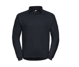 RUSSELL HEAVY DUTY WORKWEAR COLLAR SWEATSHIRT