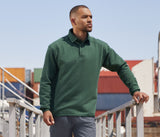 RUSSELL HEAVY DUTY WORKWEAR COLLAR SWEATSHIRT