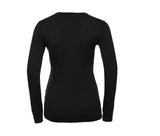 LADIES' V-NECK KNITTED SWEATER