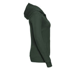 RUSSELL LADIES' AUTHENTIC ZIPPED HOOD JACKET