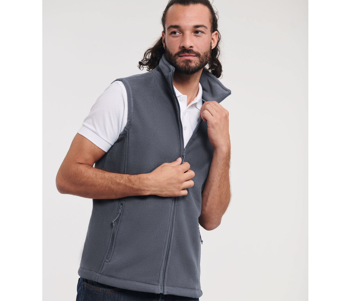 RUSSELL MEN'S OUTDOOR FLEECE GILET