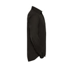 RUSSELL COLLECTION MEN'S LONG SLEEVE FITTED STRETCH SHIRT