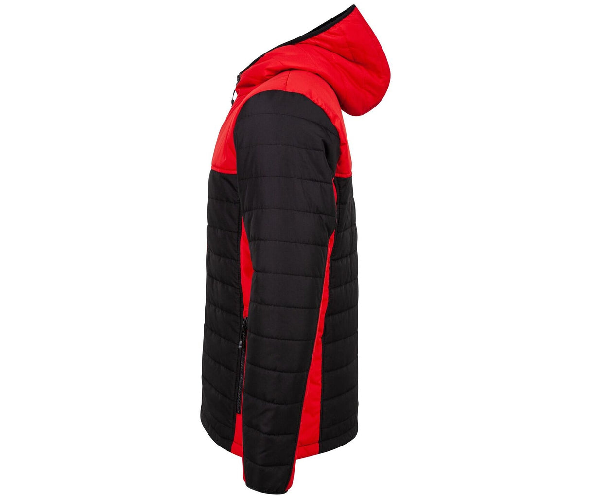 FINDEN HALES HOODED CONTRAST PUFFER JACKET