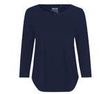 NEUTRAL LADIES THREE QUARTER SLEEVE T-SHIRT