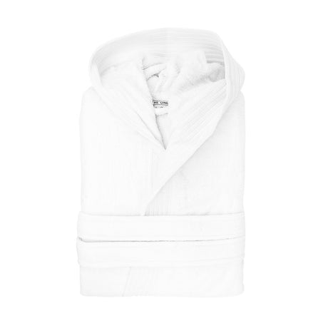 VELOUR BATHROBE HOODED
